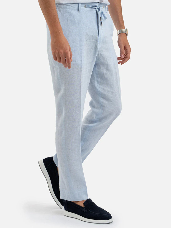 Men's Straight Leg Linen Pants