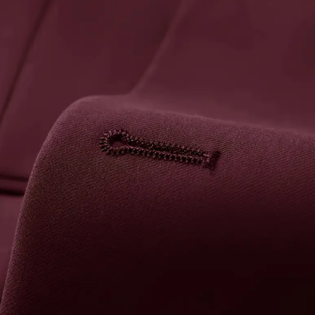 Men's Three Piece Suit with Notch Lapel Blazer and Vest