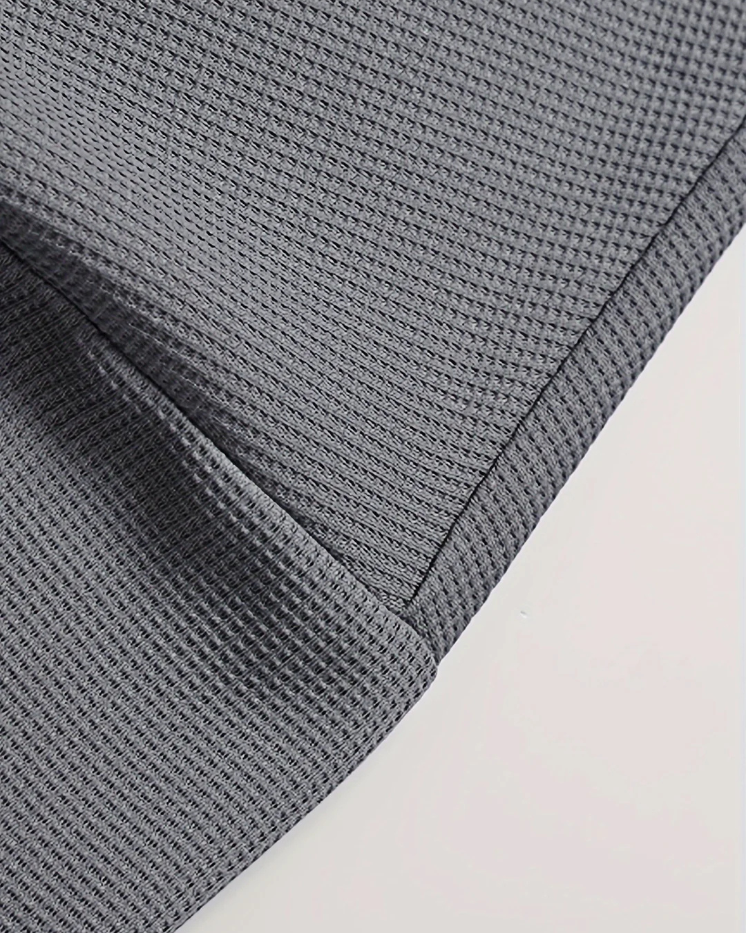 Men's Two Piece Set with Short Sleeve Top and Drawstring Shorts