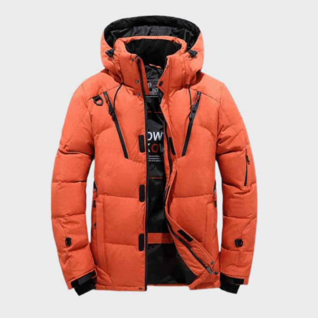 Men’s Padded Jacket with Zip