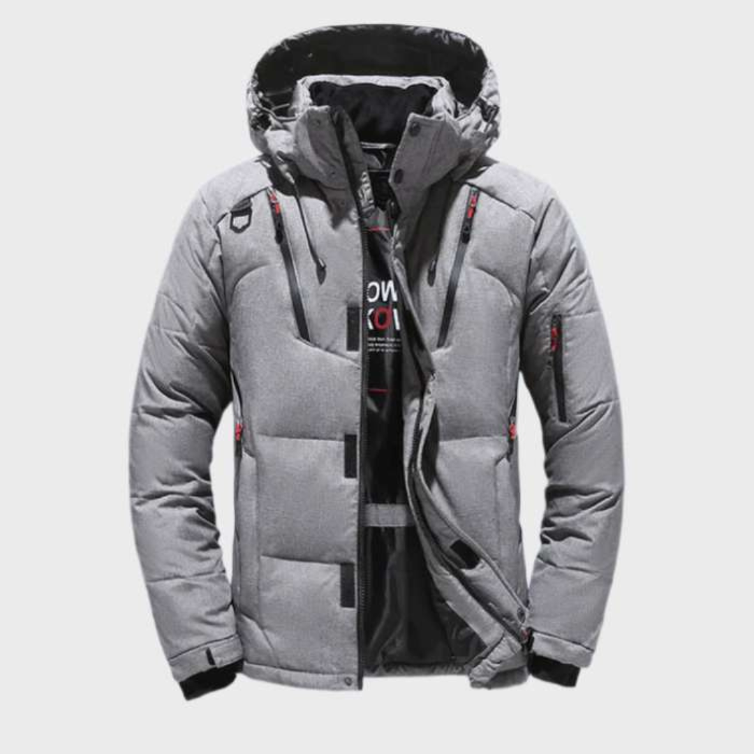 Men’s Padded Jacket with Zip