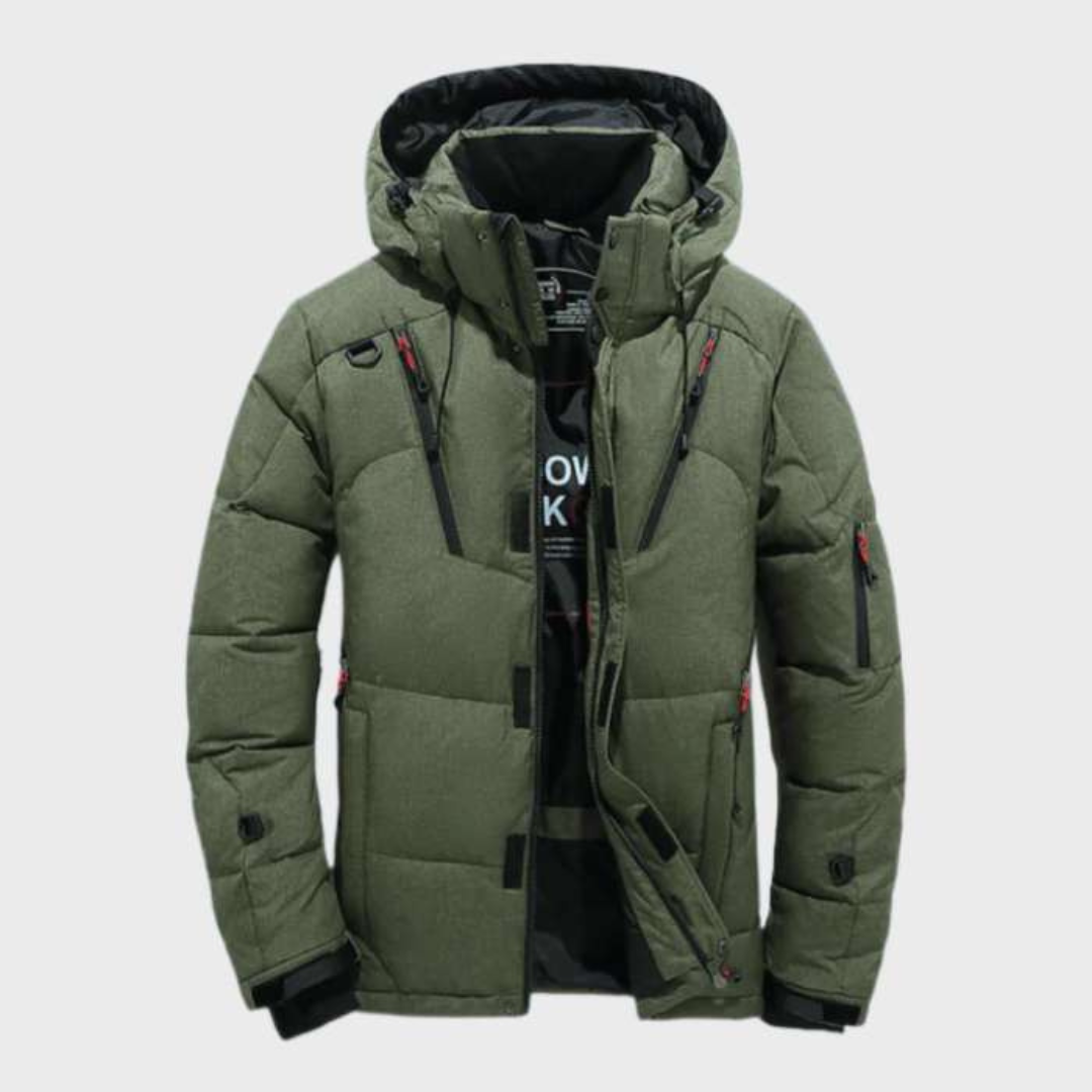 Men’s Padded Jacket with Zip