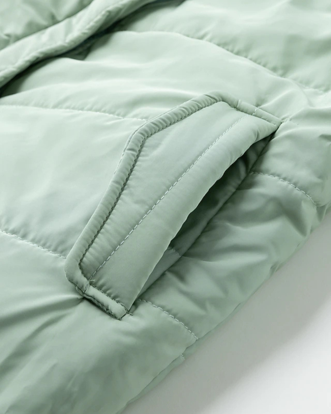 Women's Quilted Parka Coat with Faux Fur Lined Hood