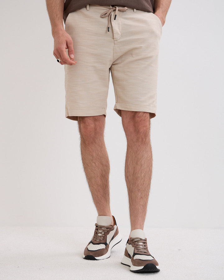 Men's Slim Fit Drawstring Shorts