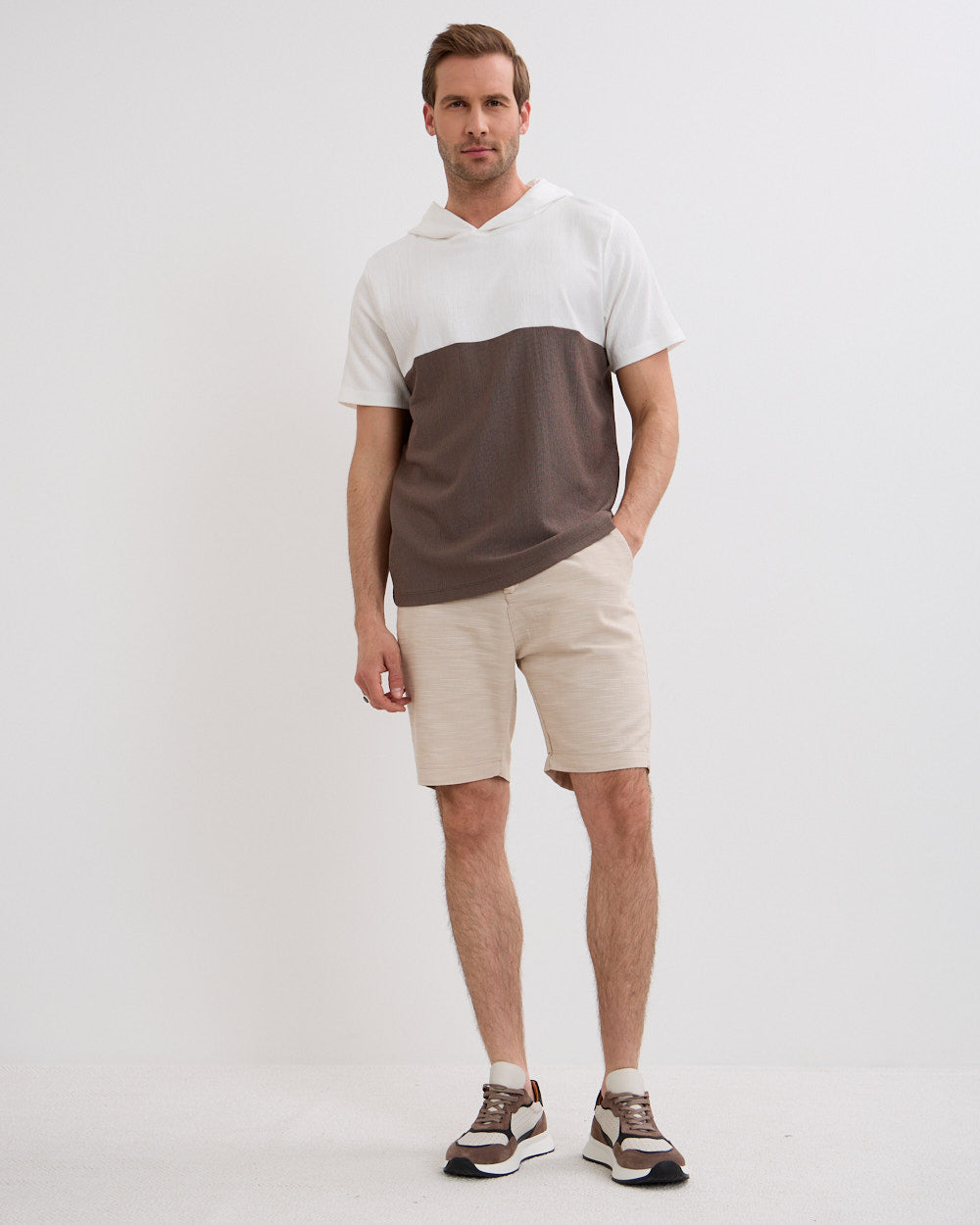 Men's Slim Fit Drawstring Shorts