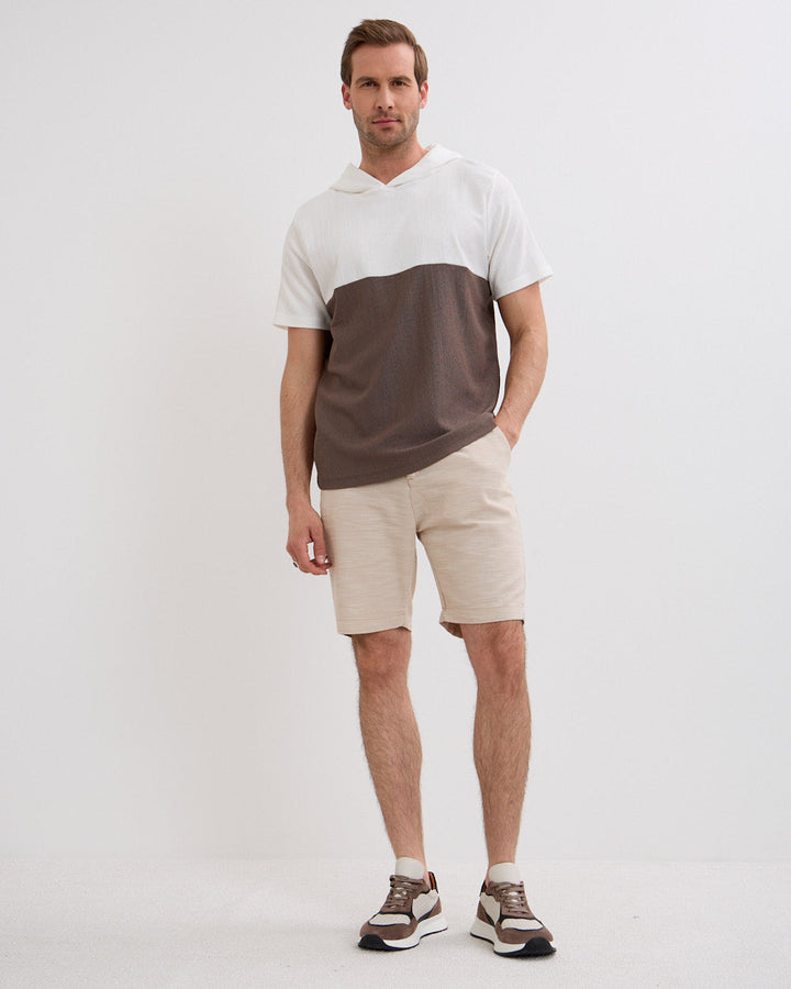 Men's Slim Fit Drawstring Shorts